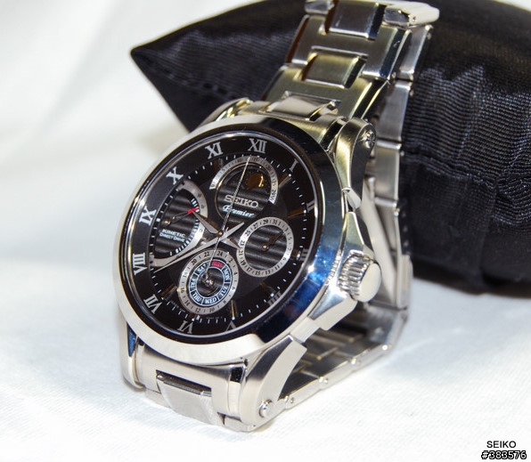 第一次分享 SEIKO PREMIER 人工動能月相錶