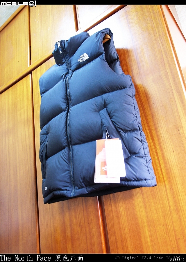 [開箱] The North Face (北臉) 羽絨背心X2 迷彩、黑色(700)、個人部分穿搭元素