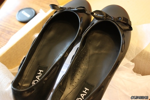 【分享】-開箱文-Noahshoes黑色小牛皮蝴蝶結平底鞋