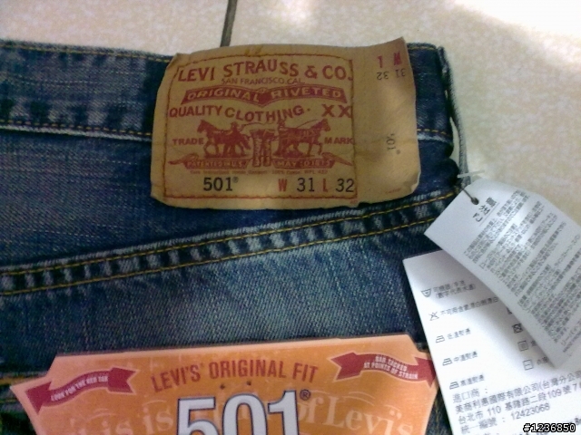 最近新進的levis 501