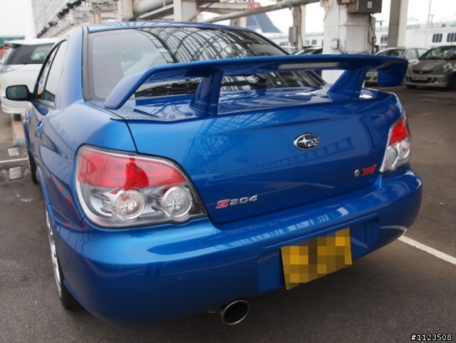 限量版SUBARU Impreza S204