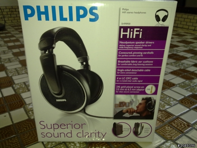 [開箱文]第一次開箱~PHILIPS SHP8900 Hi-Fi 立體聲全罩式耳機