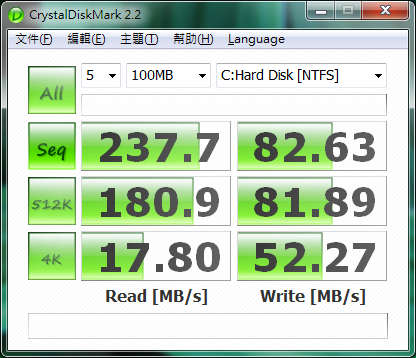 Intel 80G SSD G2 三次讀寫數據