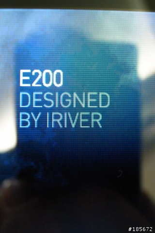 [開箱]簡約方正 時尚美型 iriver E200入手分享