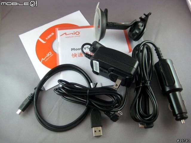 [實測] Mio Moov V505 數位電視 + 導航車機