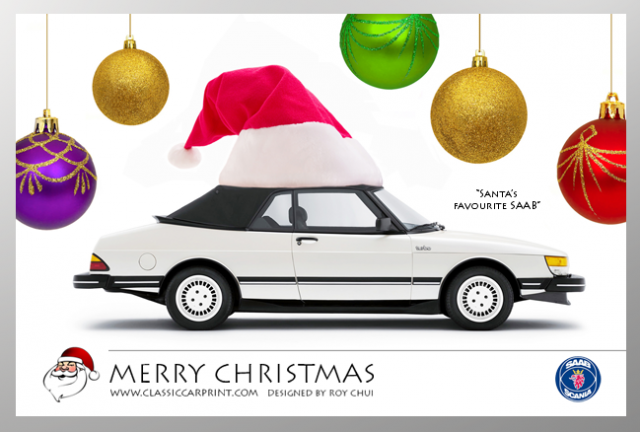 SAAB 車友們, 氣候寒冷, 未來嚴峻, 仍要祝福你聖誕快樂!!