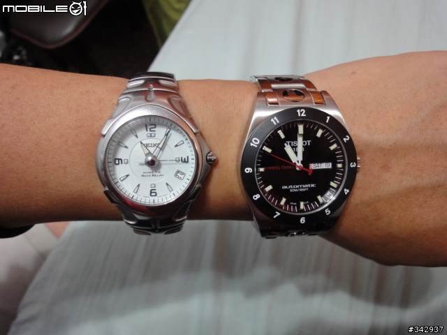 [開箱文] TISSOT PRS516 極速複刻機械錶 + PRC100 三眼計時石英錶