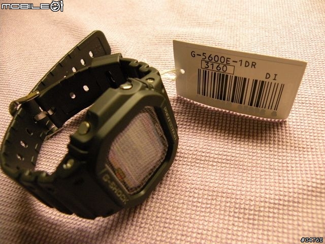 [開箱]CASIO G-SHOCK G-5600E-1DR