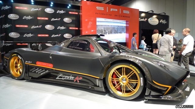Pagani Zonda R & F Roadster@ Top Gear Show