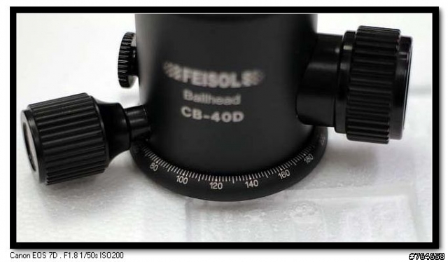 冷門的台灣精品 Feisol CB-40D 雲台 開箱