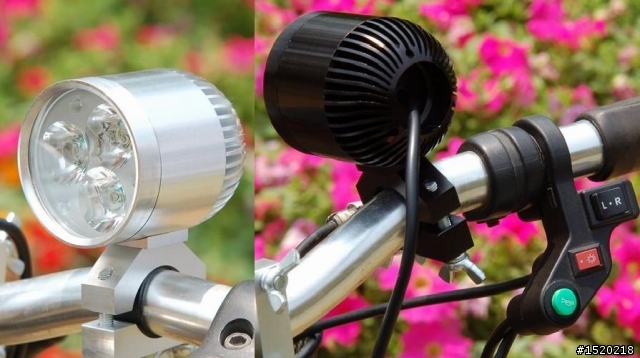 完美的自行車車燈，頂級工藝