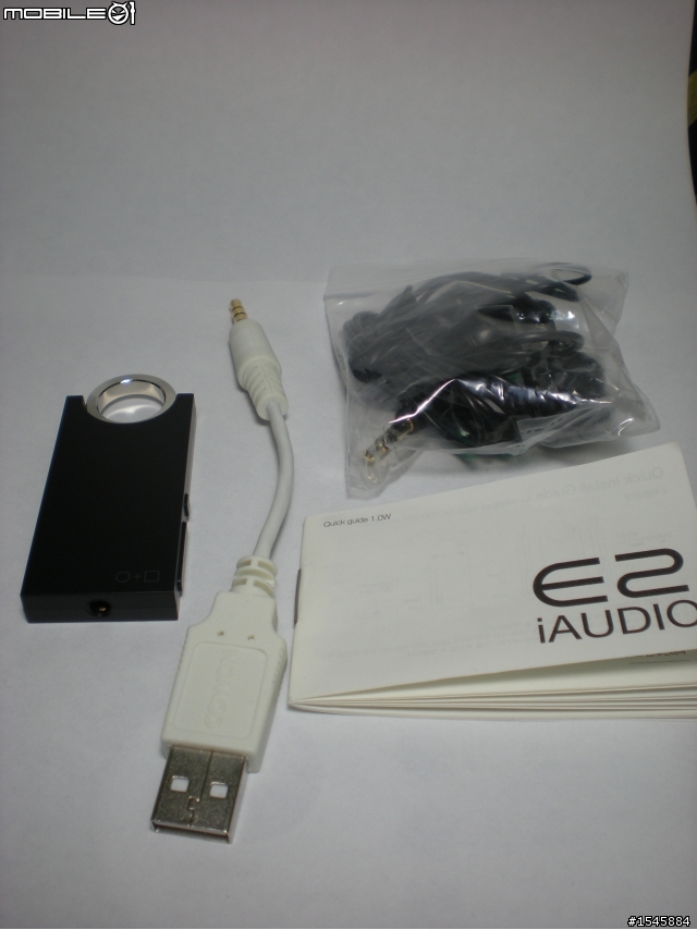 [開箱]新手初次發文，Cowon iAudio E2 4G(黑)。