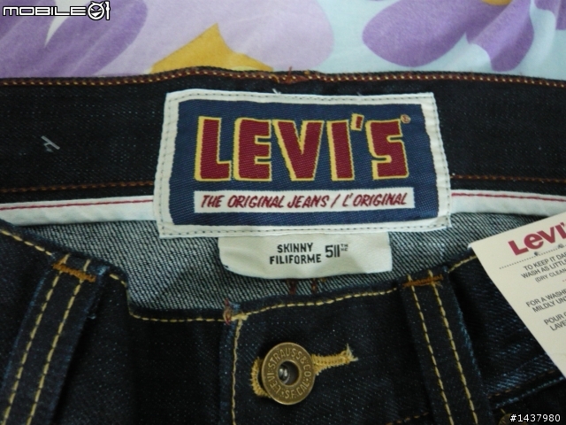 [分享]levis 511 skinny 分享