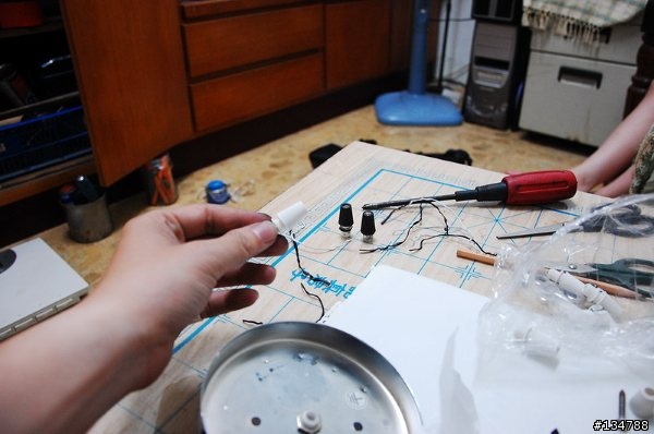 [DIY]全手工自製客廳弔燈.