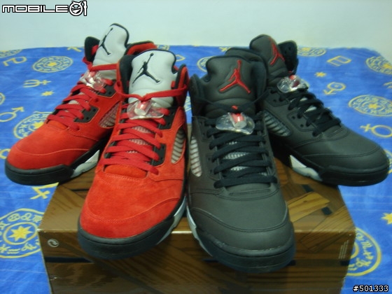 寄錯的一組球鞋><"(下)AIR JORDAN 五代 DMP