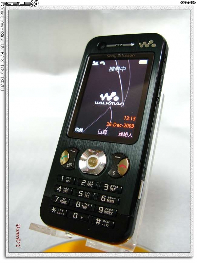 [分享]溫故知新~~Sony Ericsson W890i 黑黑篇！