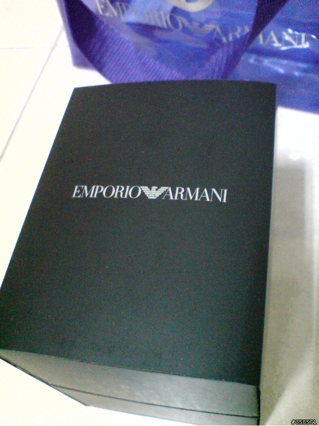 [開箱] ARMANI 動力儲存雙環腕錶(玫瑰金)   ARMANI  Meccanico AR4619