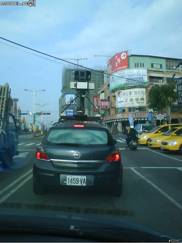 Google車在台中縣大里出現了!!