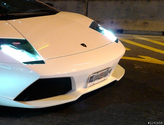 此物只應天上有之Lamborghini LP640大白牛夜巡高雄