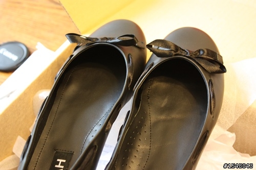 【分享】-開箱文-Noahshoes黑色小牛皮蝴蝶結平底鞋