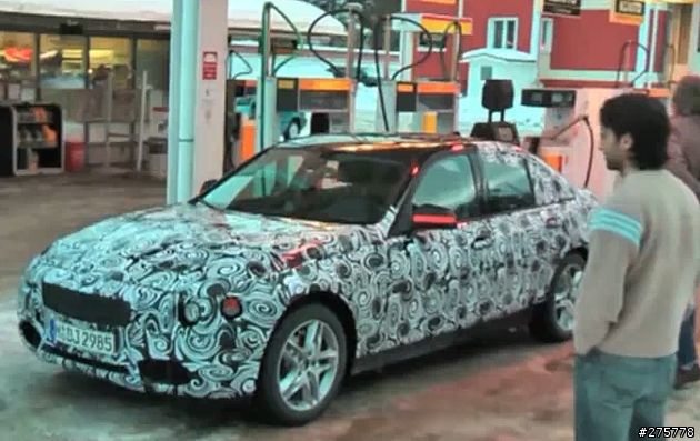 2012全新BMW 3-Series (F30)偽裝車~