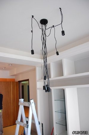 [DIY]全手工自製客廳弔燈.