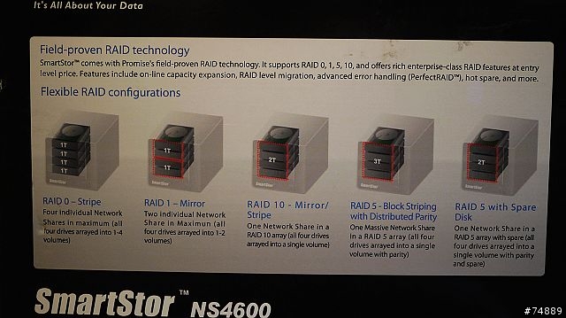 Promise NS4600 4bay NAS – 來朵家用的小雲端吧！