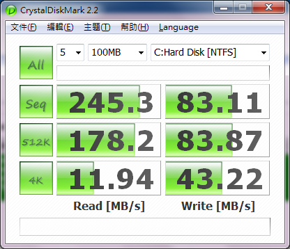 Intel 80G SSD G2 三次讀寫數據