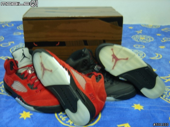 寄錯的一組球鞋><"(下)AIR JORDAN 五代 DMP