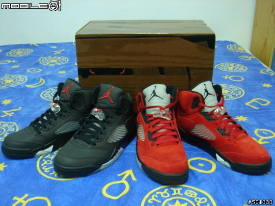 寄錯的一組球鞋><"(下)AIR JORDAN 五代 DMP