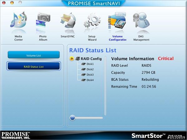 資料備份的好幫手 - Promise SmartStor DS4600