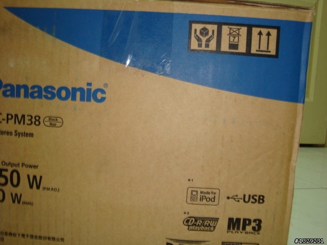 【開箱文】IPOD的老公 PANASONIC SC-PM38