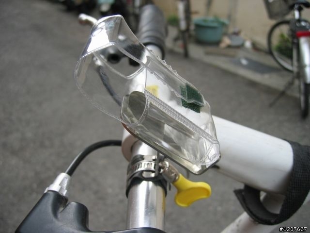自行設計『簡單』『美觀』『方便』單車手機固定架