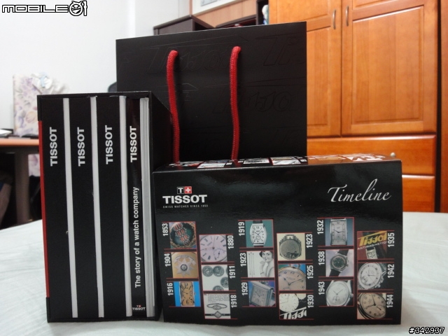[開箱文] TISSOT PRS516 極速複刻機械錶 + PRC100 三眼計時石英錶