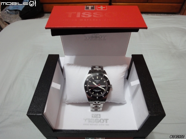 [開箱文] TISSOT PRS516 極速複刻機械錶 + PRC100 三眼計時石英錶