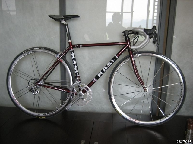 達人請教一下   MASI 鋼管公路車  campagnolo centaur  +campagnolo ZONDA 輪組   價值多少呢?