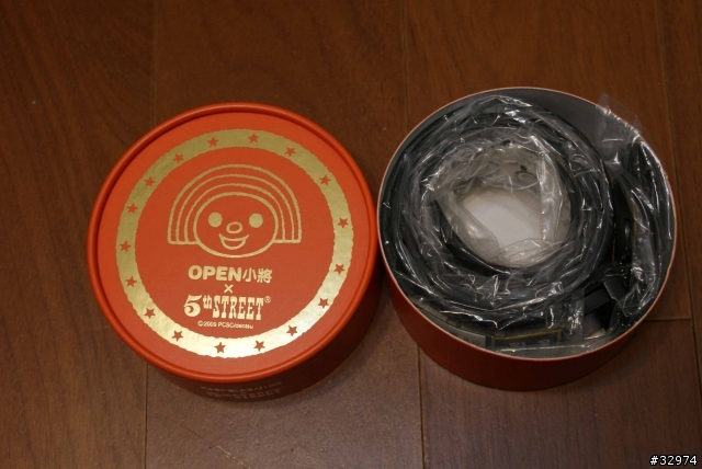 open小將與EDWIN合作之皮帶