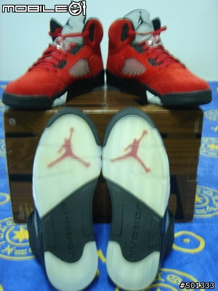 寄錯的一組球鞋><"(下)AIR JORDAN 五代 DMP