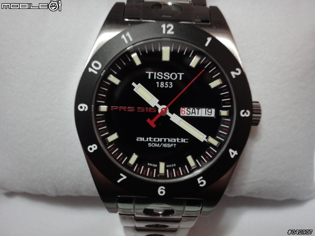 [開箱文] TISSOT PRS516 極速複刻機械錶 + PRC100 三眼計時石英錶