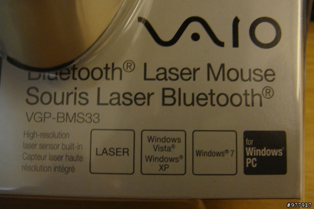 VAIO SR55+elecom zeroshock+BMS33藍芽滑鼠開箱