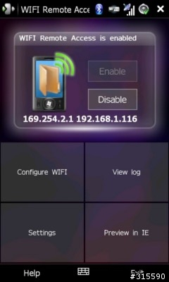 透過WiFi讓你的PDA變成share folder