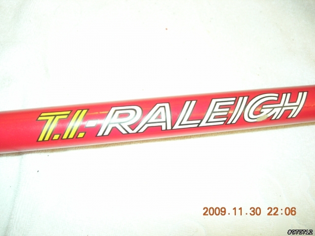 1979年英國製老鋼管來禮T.I-RALEIGH