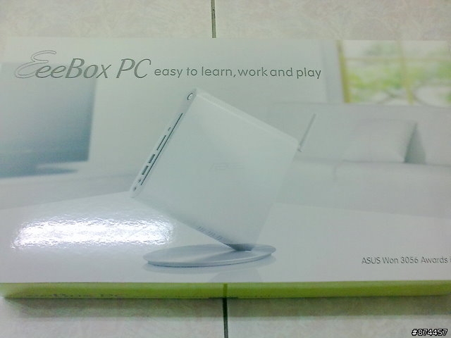 [開箱]02/22更新 - ASUS EeeBOX - EB1501 "巴使"之王‧簡易開箱(黑)。