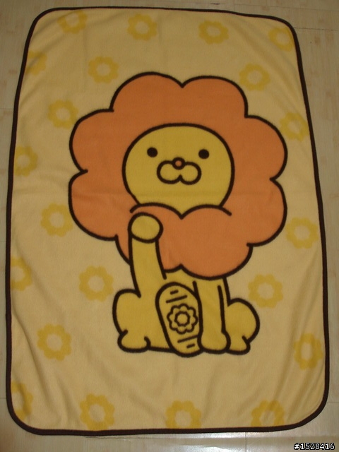 Mister Donut波堤獅小毯子