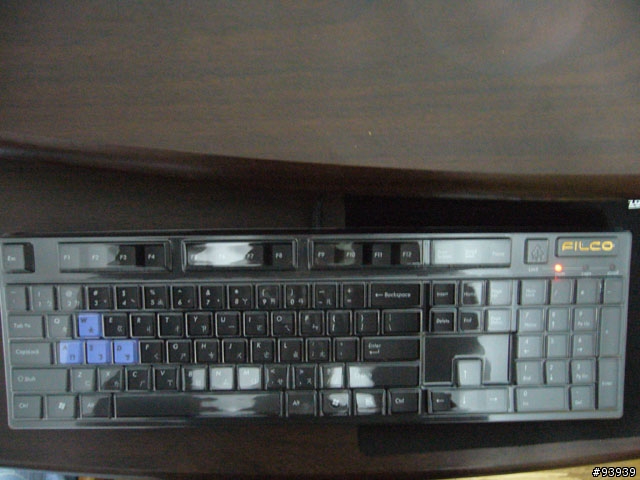 [簡易開箱]FILCO 104 N-KEY 黑軸(2012.8.13更新更換PBT鍵帽)