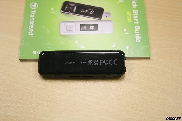 [開箱] 三種錄音源的筆型MP3 ─ 創見Transcend MP330 4GB