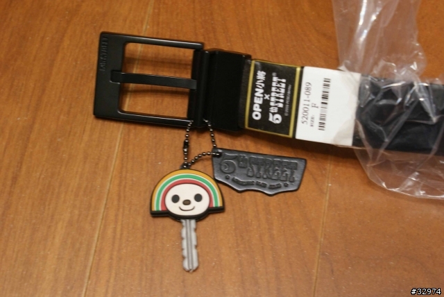 open小將與EDWIN合作之皮帶