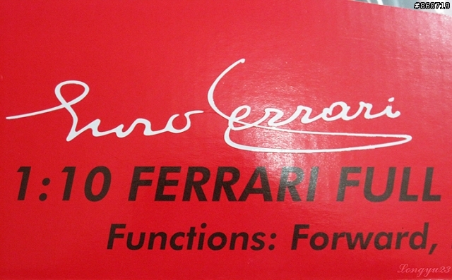 [開箱]1:10 ENZO FERRARI  遙控車  圖多