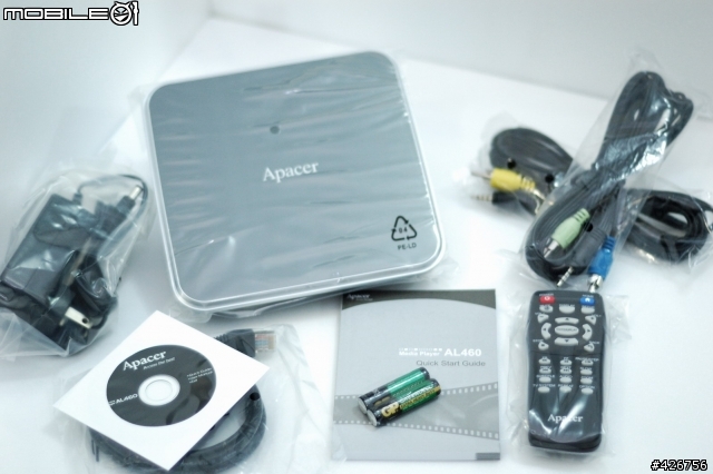 [開箱]婆婆媽媽的救贖~Apacer AL460 媒體播放器