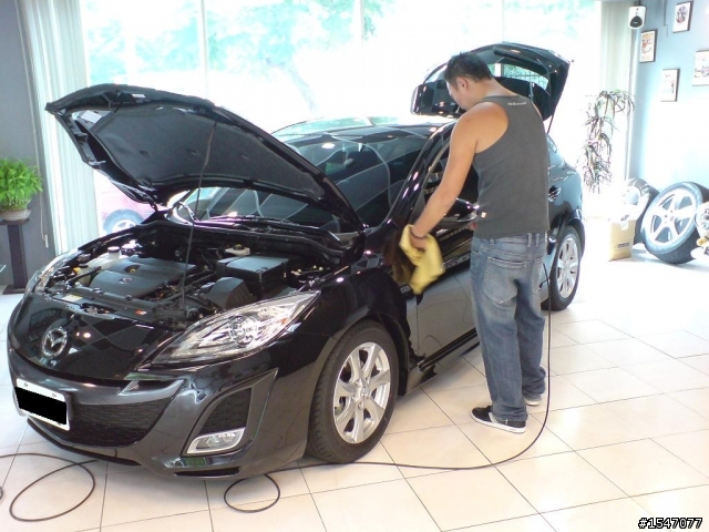 小黑到啦~New Mazda3 2.0 汽車美容&BILSTEIN開箱分享